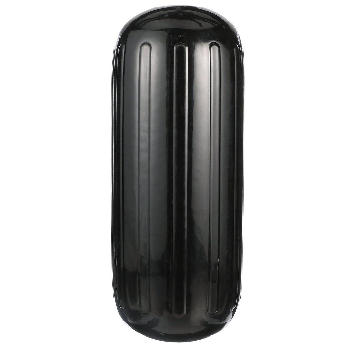 Seachoice 79161 Center Hole Ribbed Fender, Black, 10" x 25"