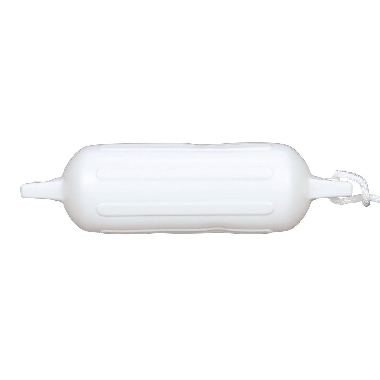 Seachoice 79251 Twin Eye Ribbed Fender Kit (Includes 2 5.5" x 20" White Fenders and 2 Matching 3/8 x 5' Fender Lines)