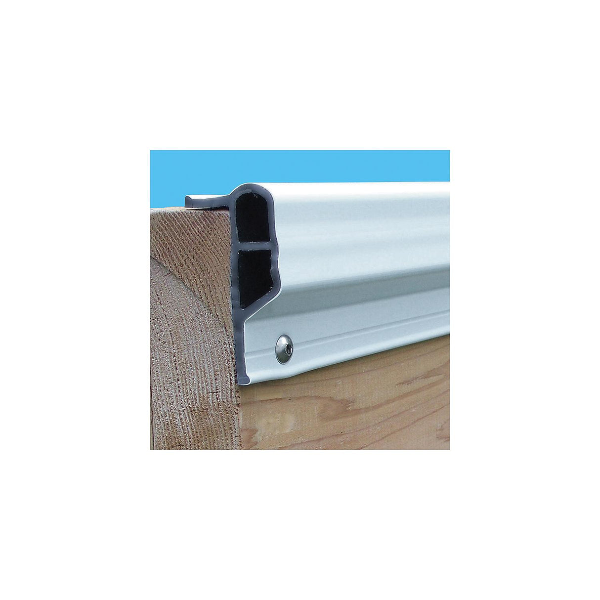 Seachoice 79743 PVC Dock Guard - White, 10' Roll
