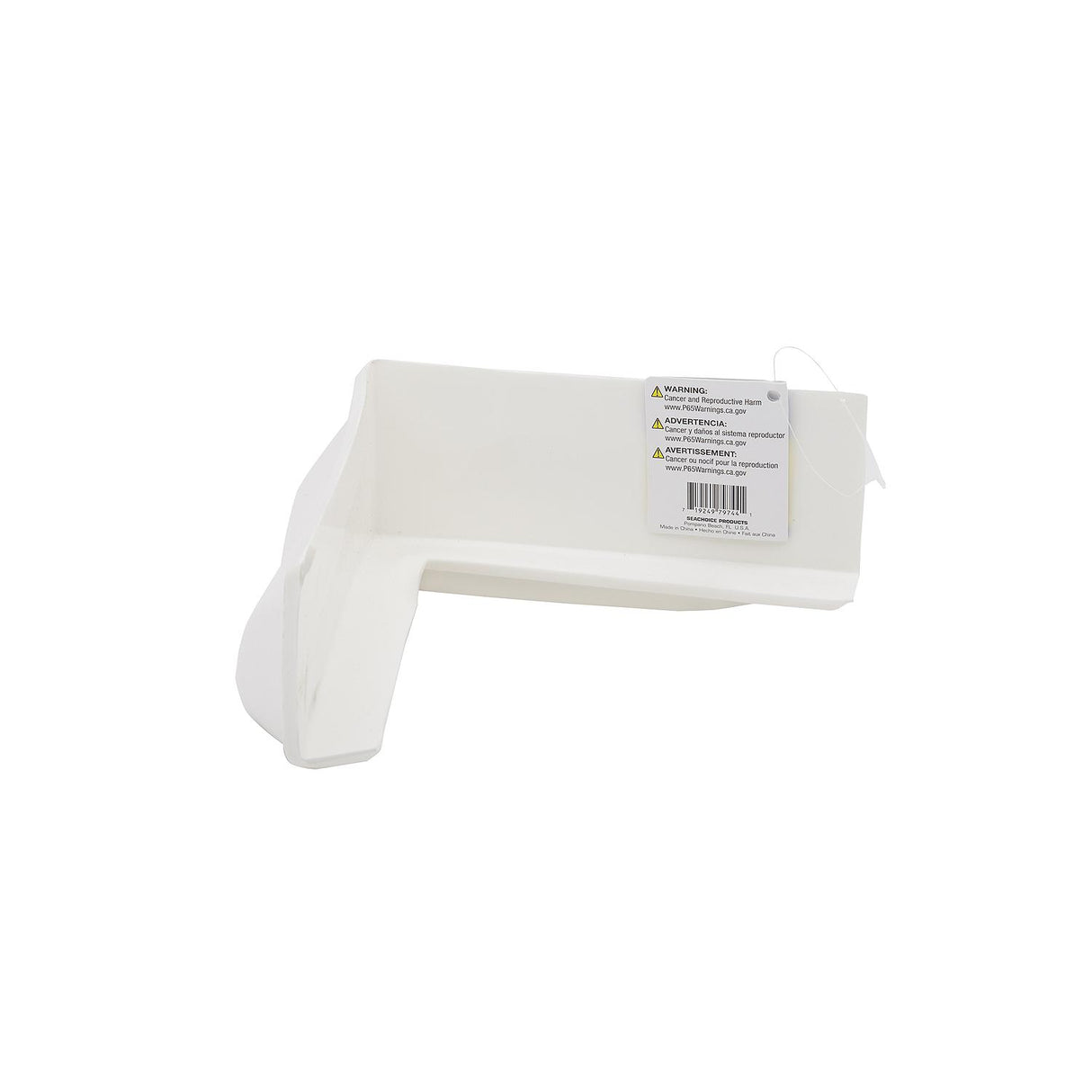 Seachoice 79744 Dock Bumper Corner, 10″, White