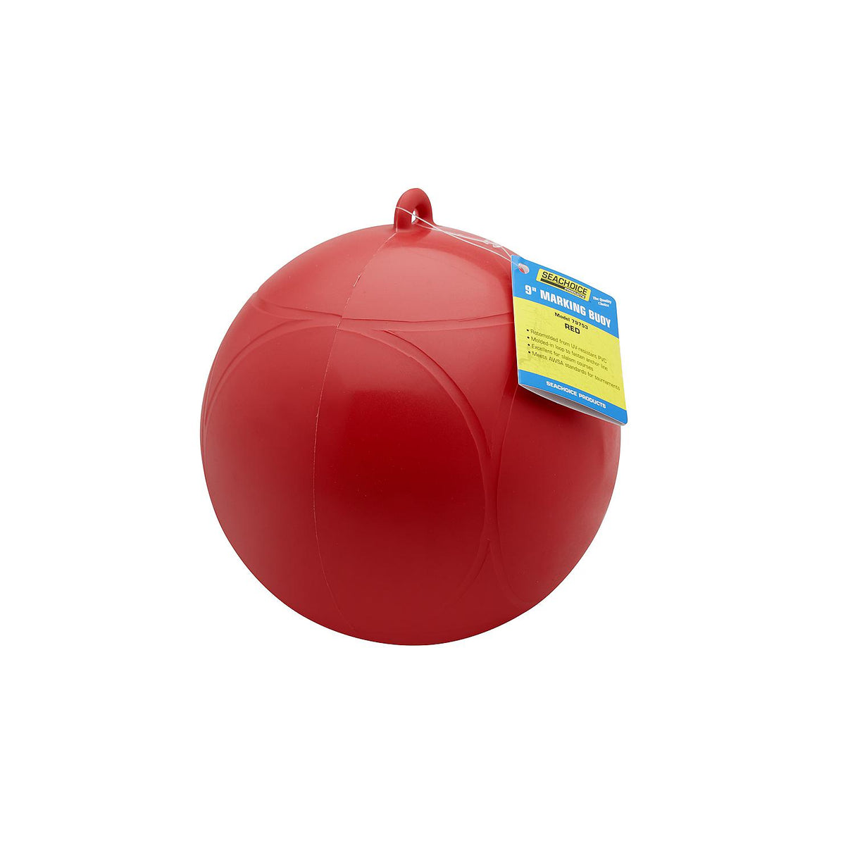 Seachoice 79753 Slalom/Marking Buoy - Red, 9" Dia.