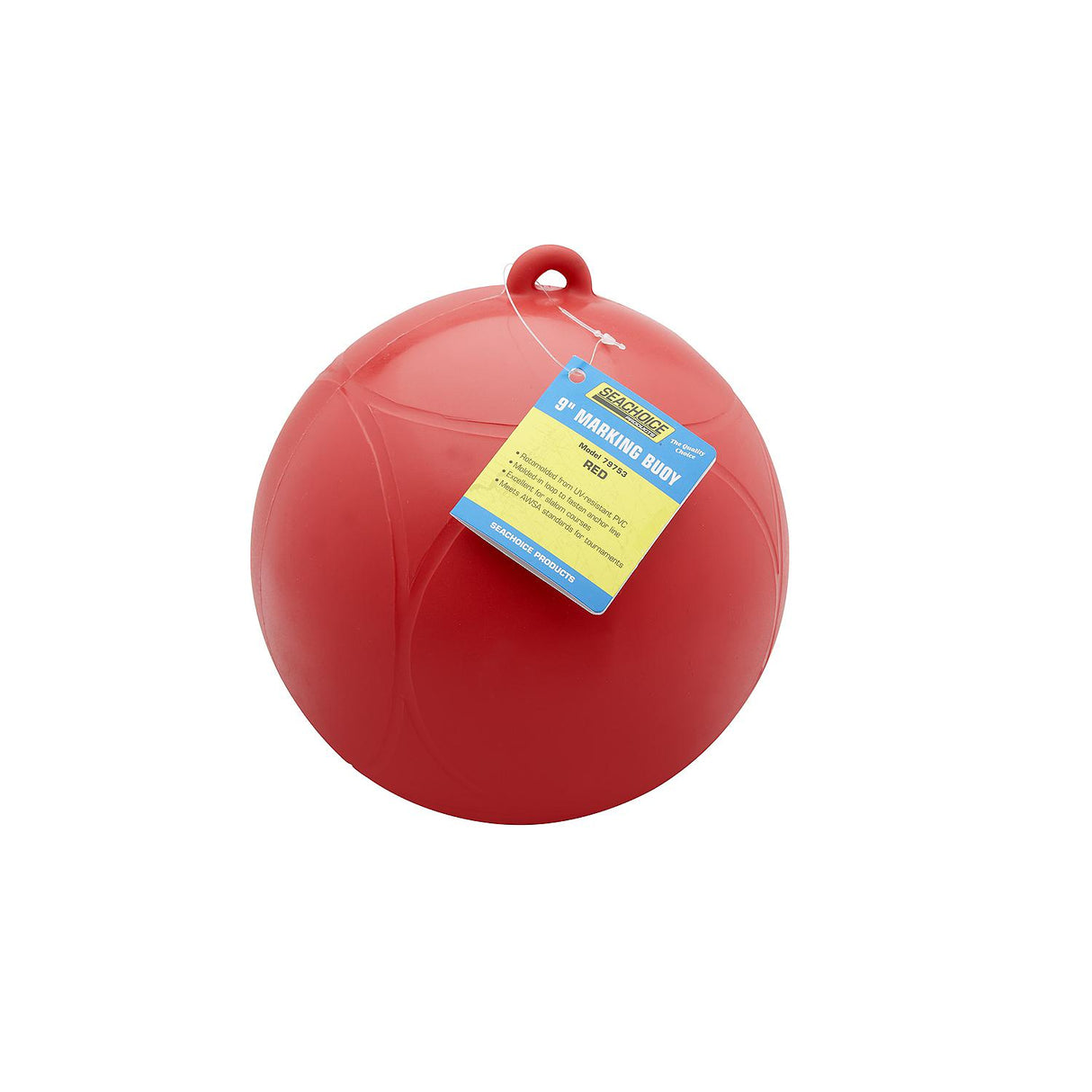 Seachoice 79753 Slalom/Marking Buoy - Red, 9" Dia.