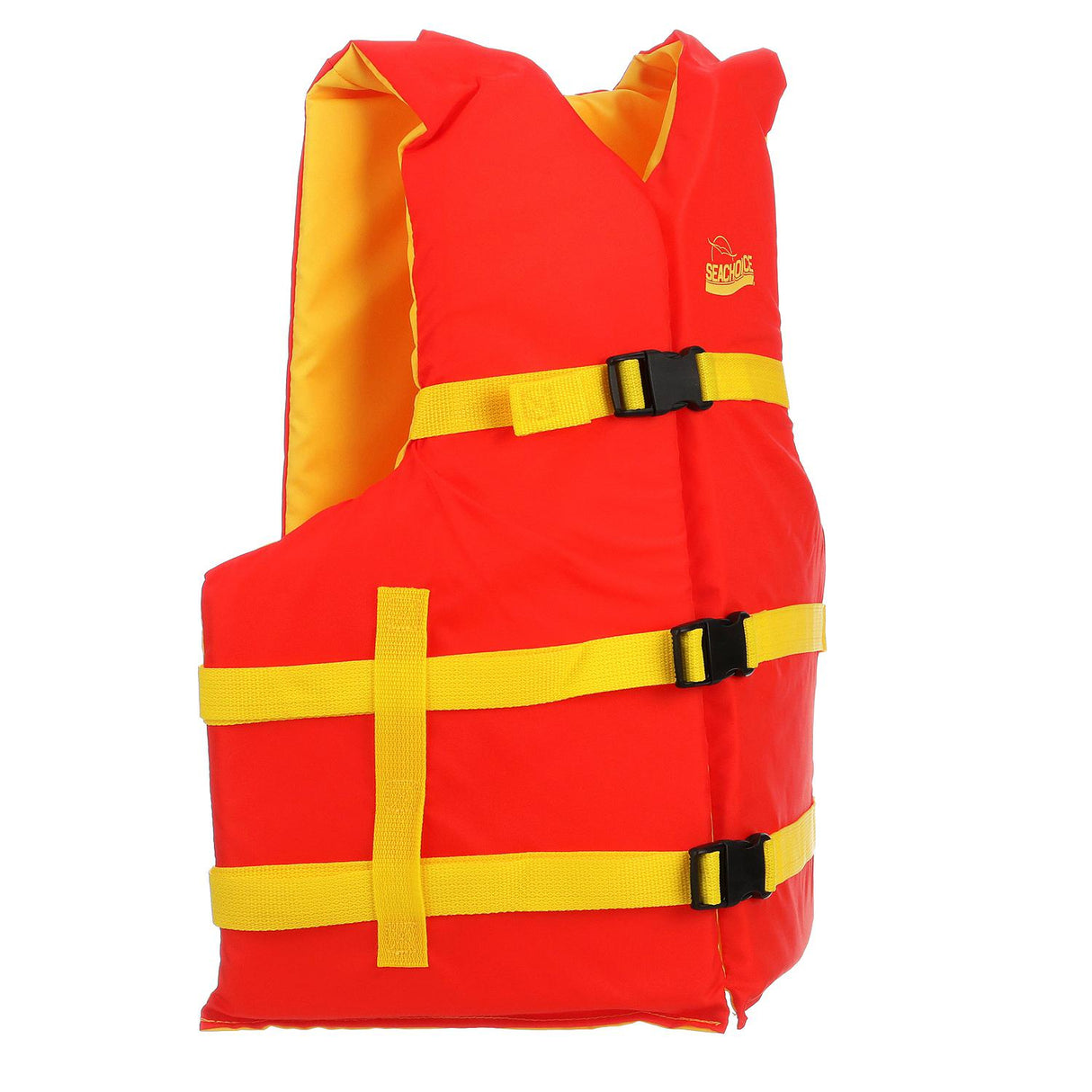 Seachoice 86250 Deluxe General Purpose Life Vest Orange/Yellow, XL