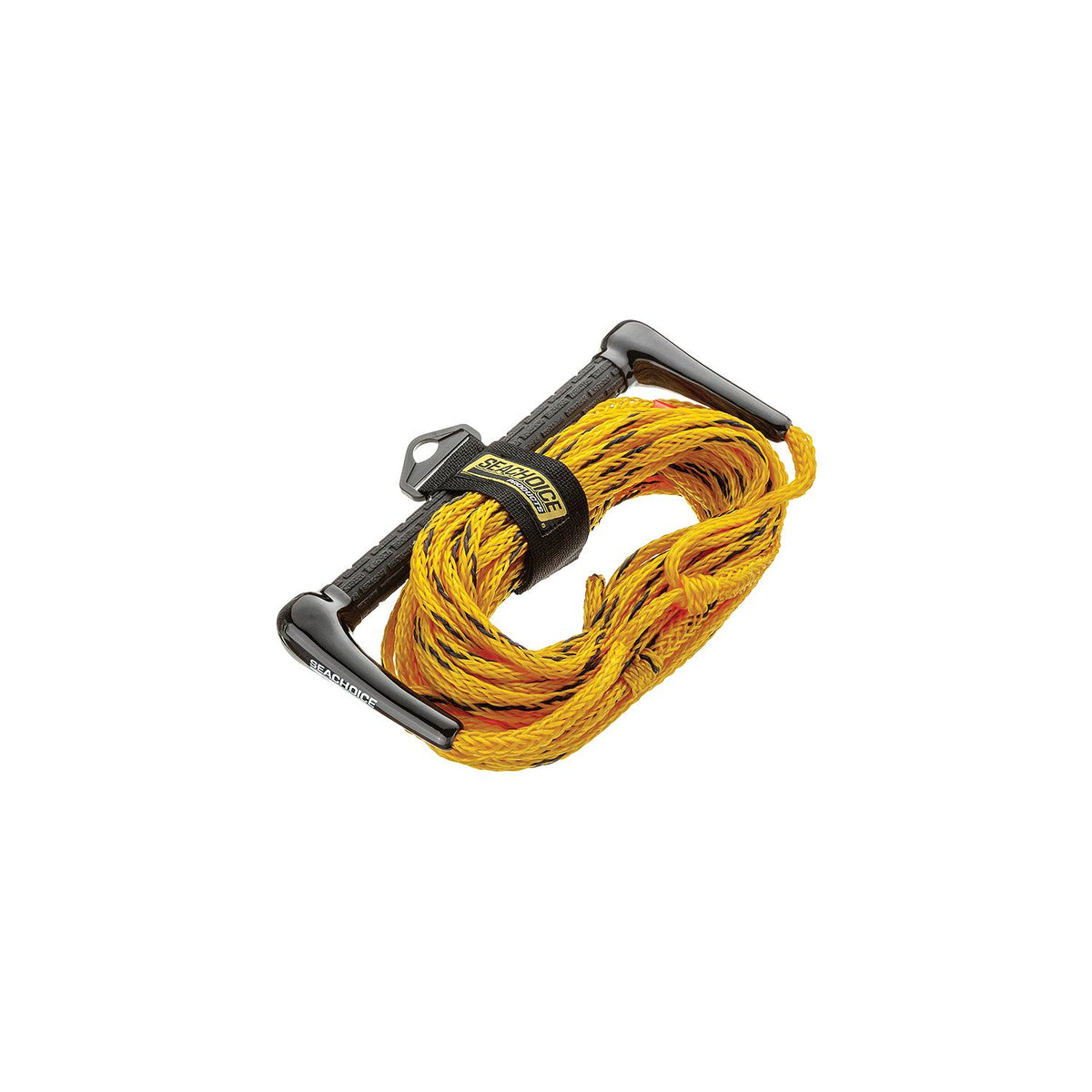 Seachoice 86651 Water Ski Tow Rope, 75', 12″ Handle with Textured Rubber Grip