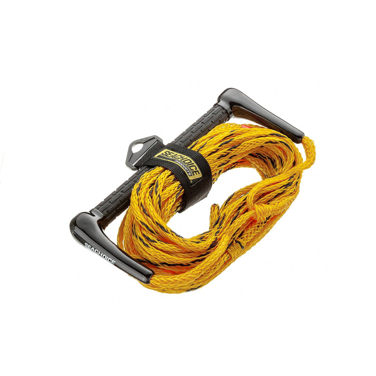Seachoice 86651 Water Ski Tow Rope, 75', 12″ Handle with Textured Rubber Grip