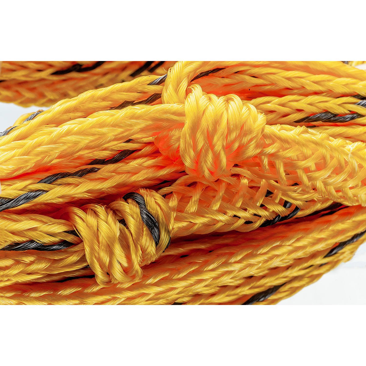 Seachoice 86651 Water Ski Tow Rope, 75', 12″ Handle with Textured Rubber Grip