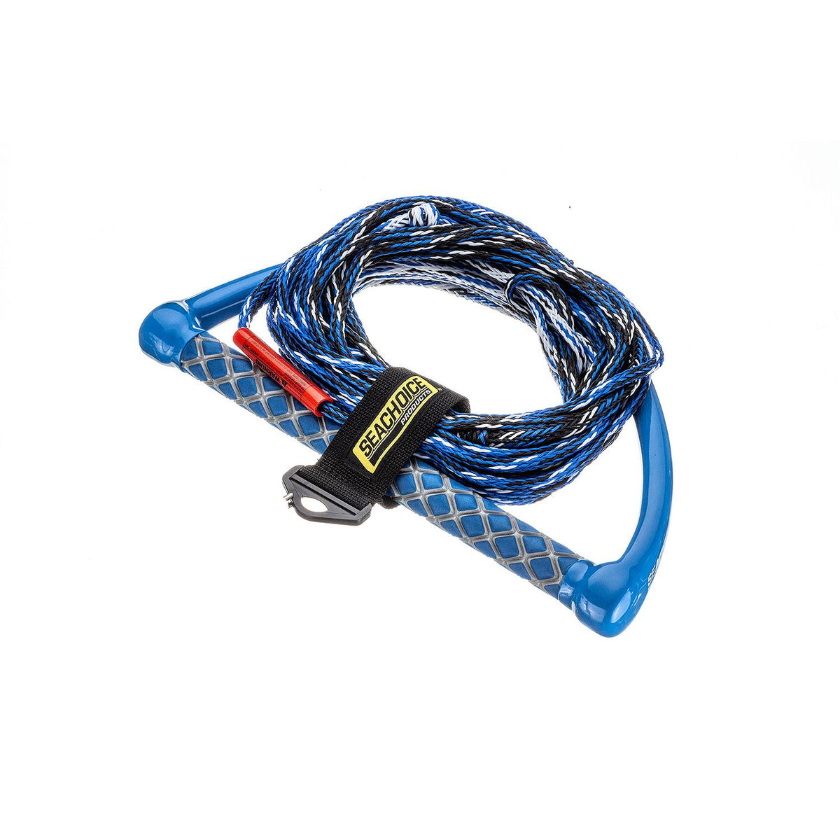 Seachoice 86724 3-Section Wakeboard Rope, 65', 15″ Handle with Textured EVA Grip