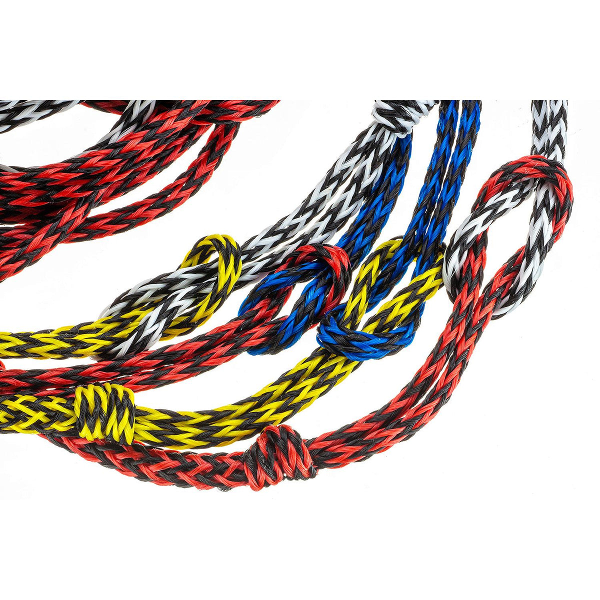 Seachoice 86734 4-Section Water Ski Rope, 75', 12″ Handle with Rubber Grip