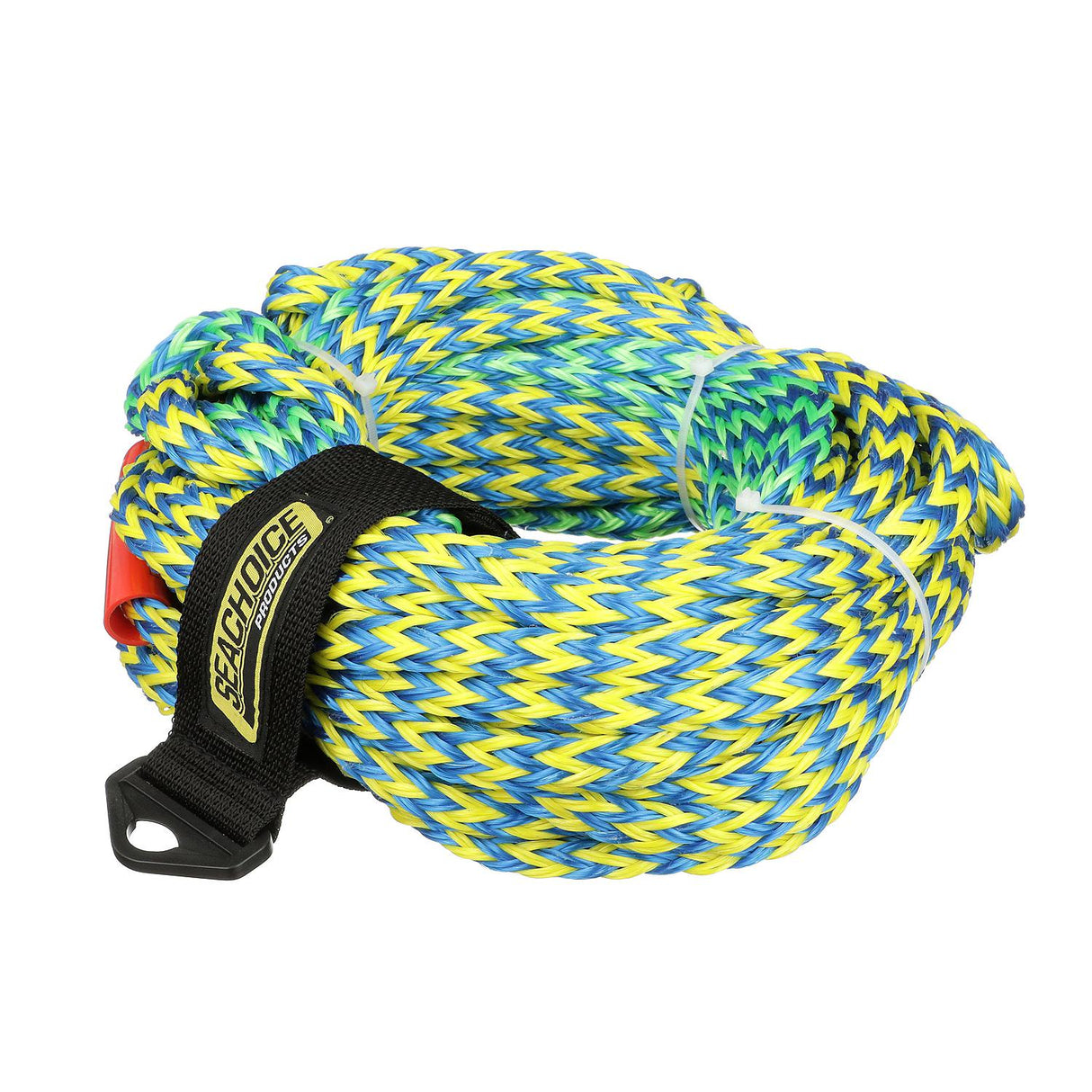 Seachoice 86767 2-Section Tube Tow Rope, 60', Tows Up to 4 Riders