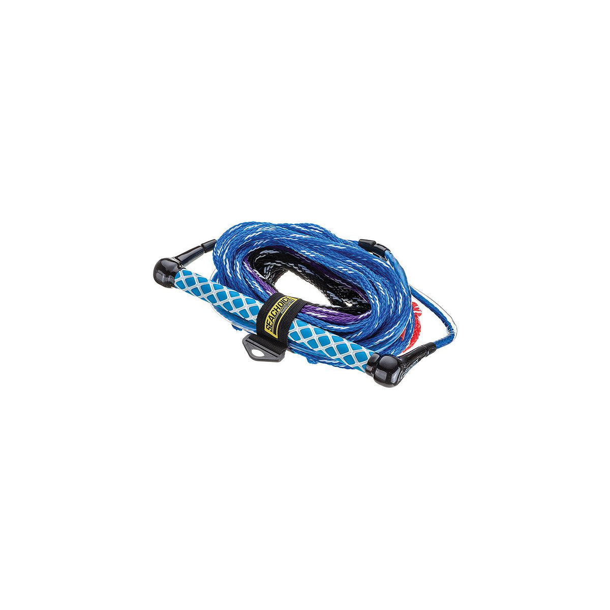 Seachoice 86811 4-Section Wakeboard Rope, 75', 15″ Handle with Textured EVA Grip
