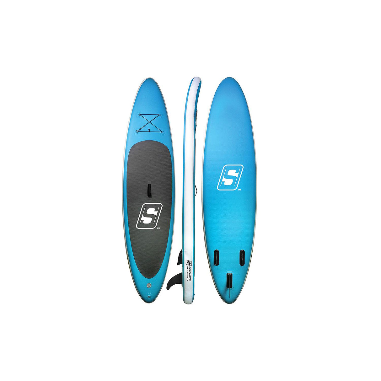 Seachoice 86941 10'6" Inflatable Stand-Up Paddle Board KitAqua Blue