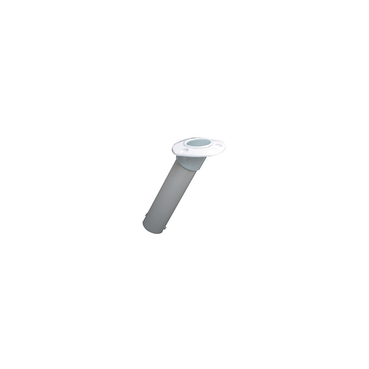 Seachoice 30 Degree Plastic Rod Holder With White Flange