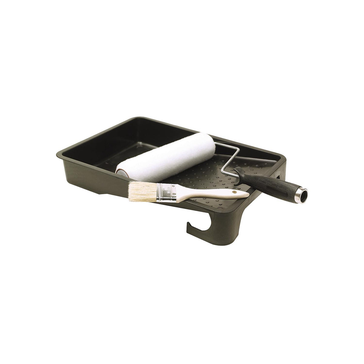 Seachoice Plastic Paint Tray Kit (Includes 9″ Frame, 2″ Chip Brush, 9″ Cover and Plastic Paint Tray)