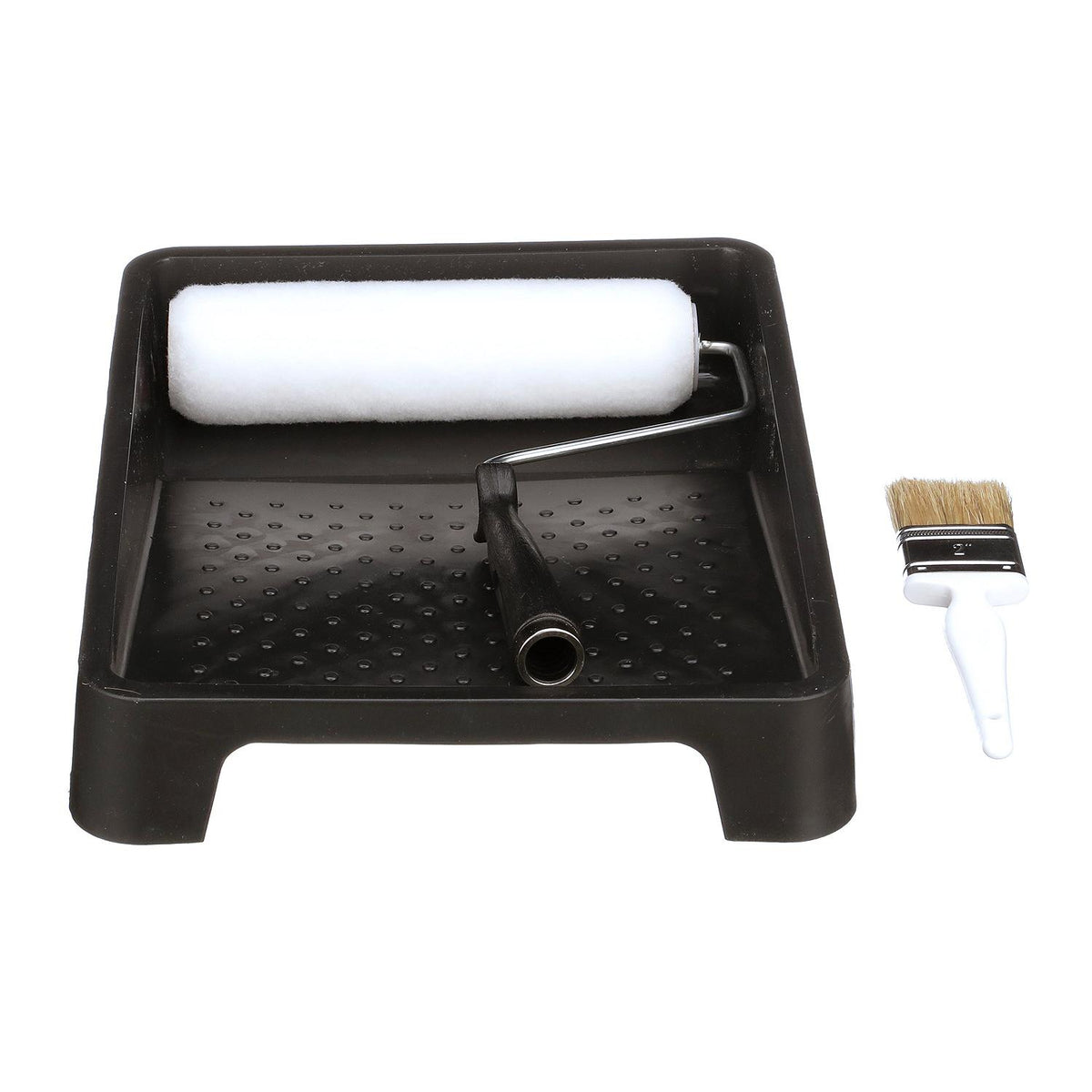 Seachoice Plastic Paint Tray Kit (Includes 9″ Frame, 2″ Chip Brush, 9″ Cover and Plastic Paint Tray)