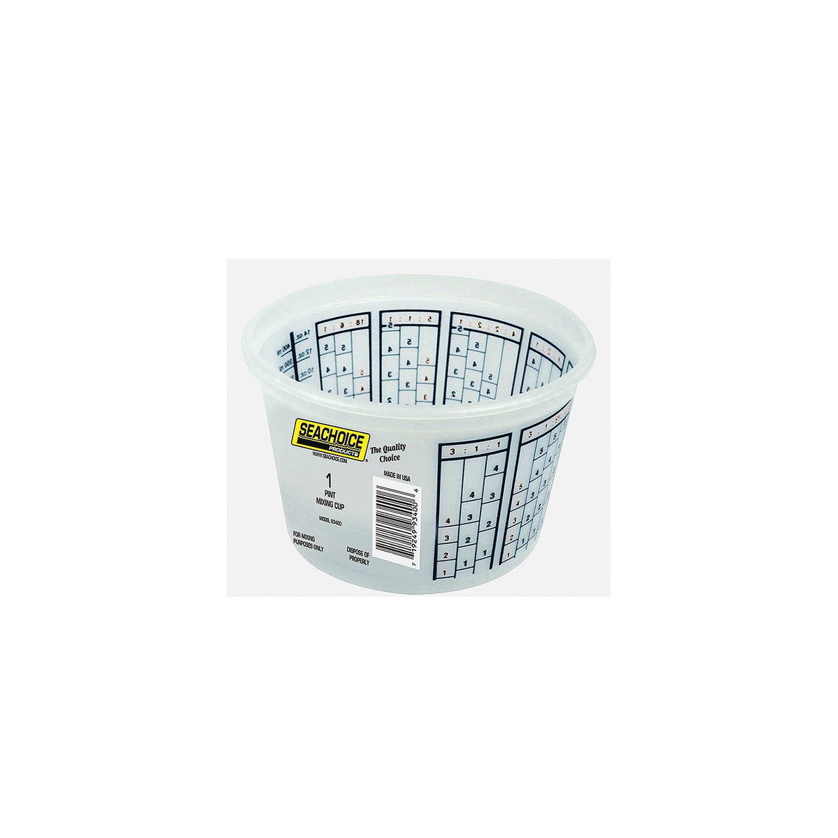 Seachoice Paint Mix Container 1 Pint