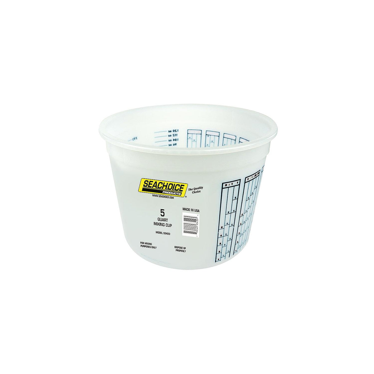 Seachoice Paint Mix Container5 Quart