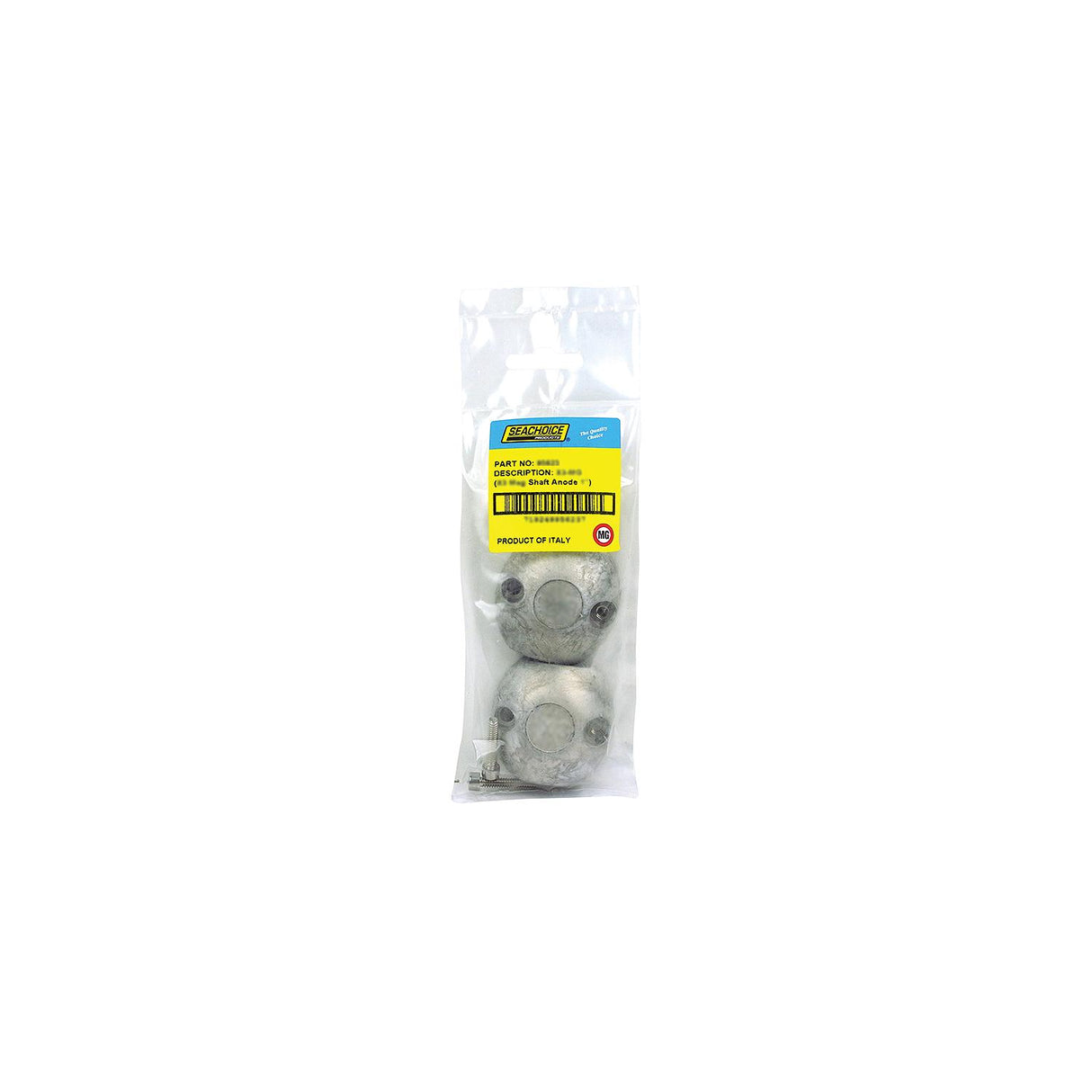 Seachoice 95627 Streamlined Shaft Anode w/Allen Screw, Magnesium, Model X5, Size 1-1/4"