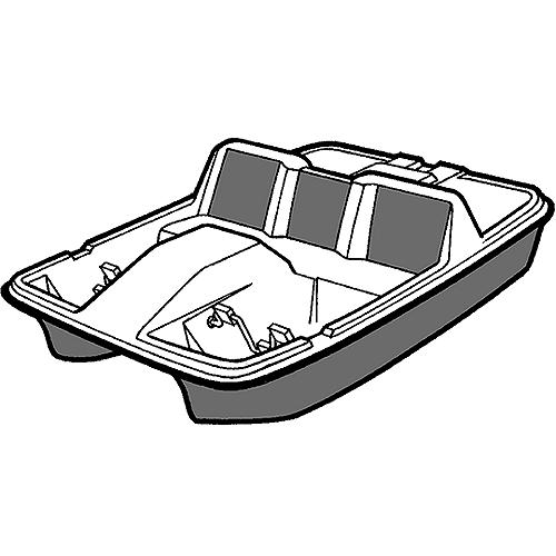 5 SEATER PADDLE BOAT COVER