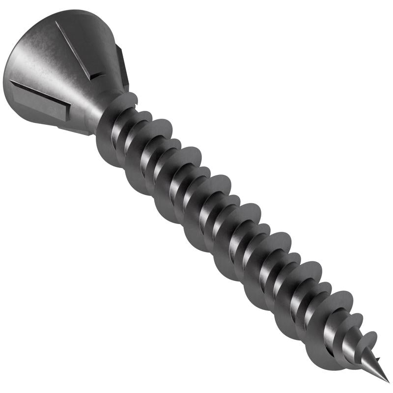 Simpson Strong-Tie No. 7 X 1-1/4 in. L Square Gray Phosphate Coated High/Low Exterior Wood Screw 250