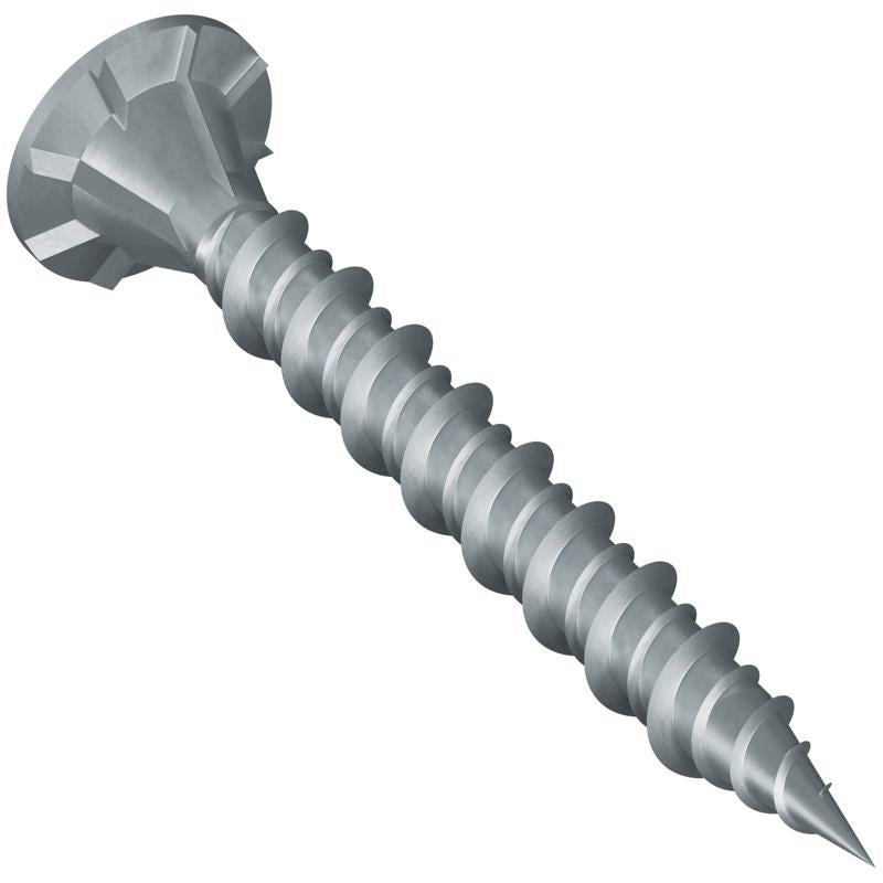 Simpson Strong-Tie No. 9 X 1-5/8 in. L Square Galvanized Coarse Cement Board Screws 1500 pk