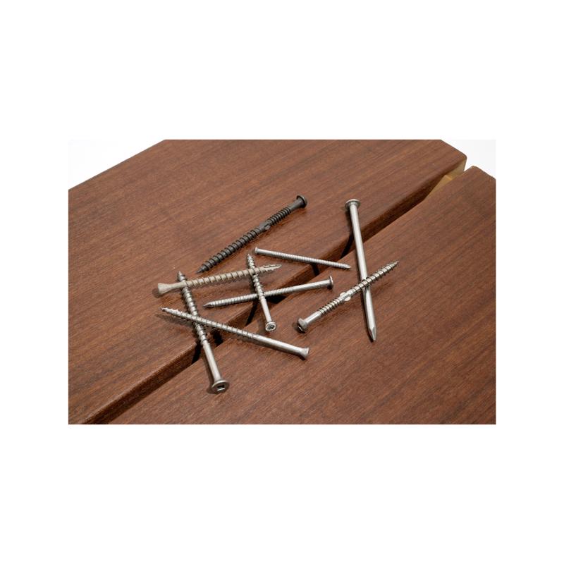 Simpson Strong-Tie 10D 3 in. Deck Coated Stainless Steel Nail Round Head 1 lb
