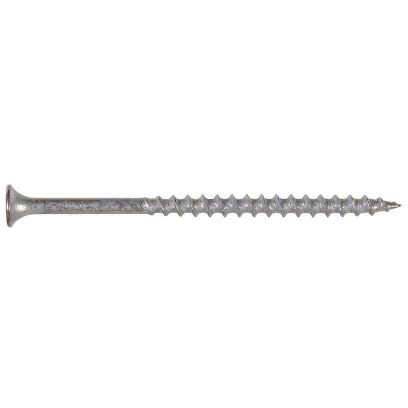 HILLMAN Fas-N-Tite No. 8 Ga. X 3 in. L Gray Phillips Bugle Head Deck Screws 50 pk