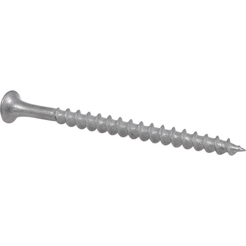 HILLMAN Fas-N-Tite No. 8 Ga. X 2-1/2 in. L Gray Phillips Bugle Head Deck Screws 50 pk