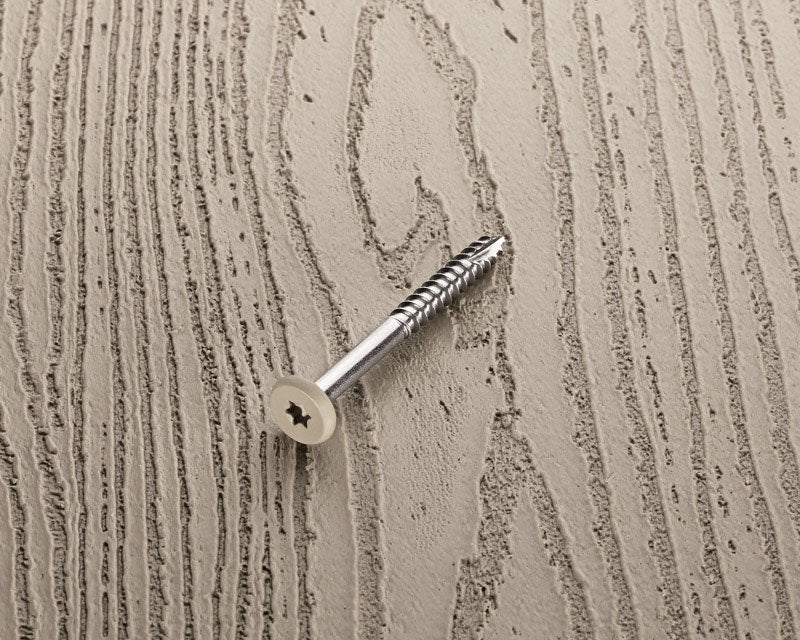 Starborn Deckfast No. 9 X 1-7/8 in. L Tan-Gray Star Pan Head Fascia Screws 100 pk