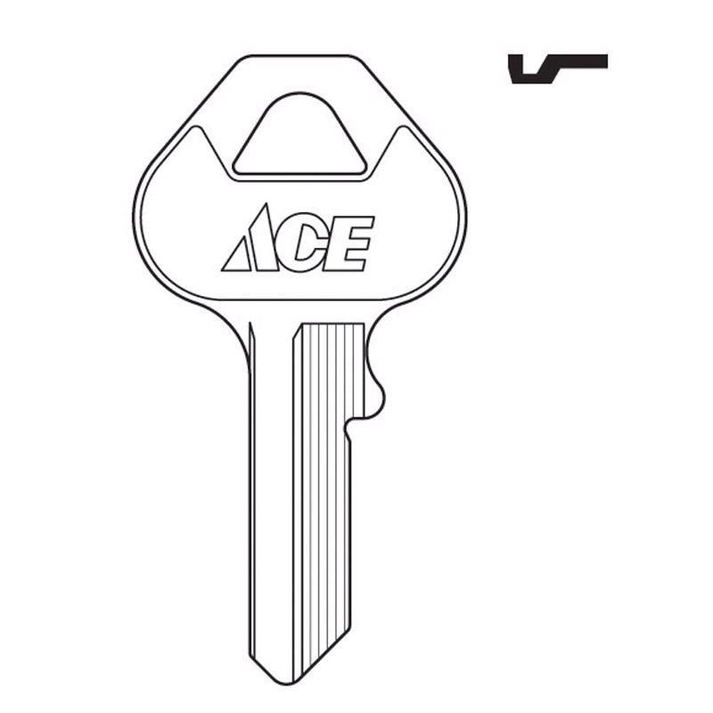 Ace Padlock Key Blank CP1 - 88/30KB Single, Pack of 10