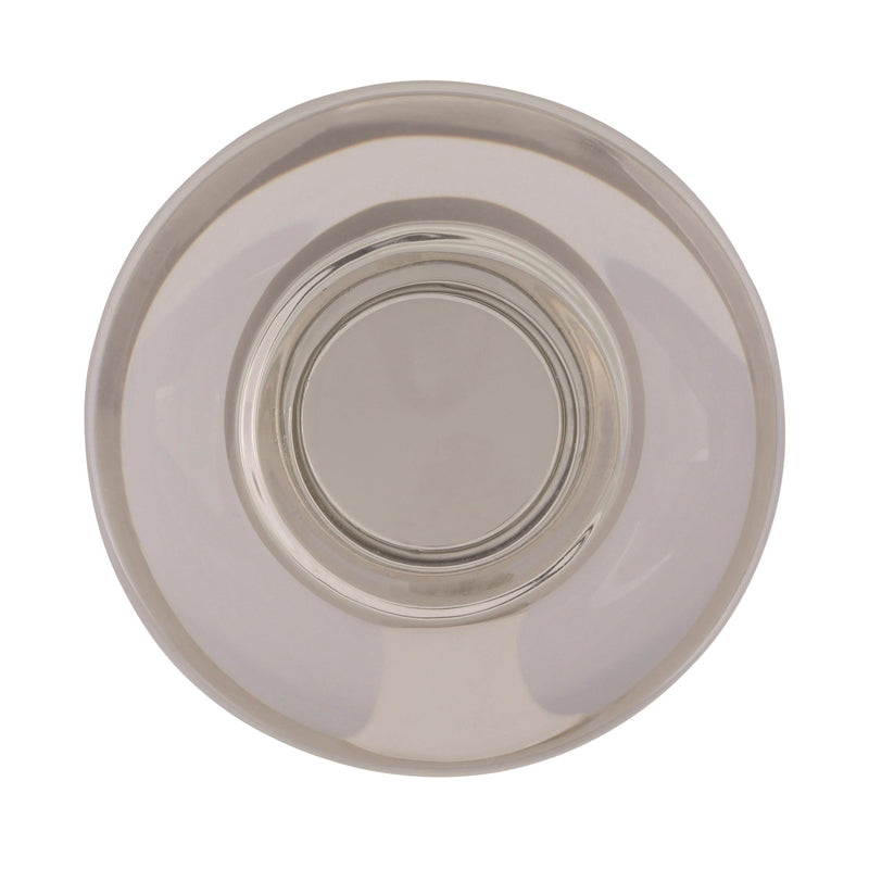 Amerock Glacio Round Cabinet Knob 1-3/4 in. D 1 in. Clear/Polished Nickel 1 pk