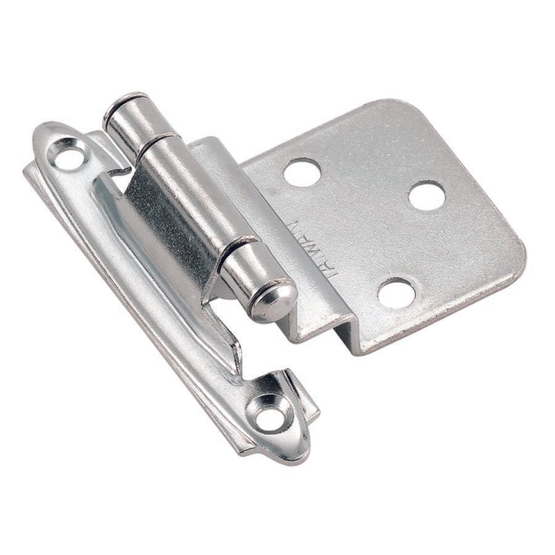 Amerock 2.75 in. L Polished Chrome Cabinet Hinge 2 pk