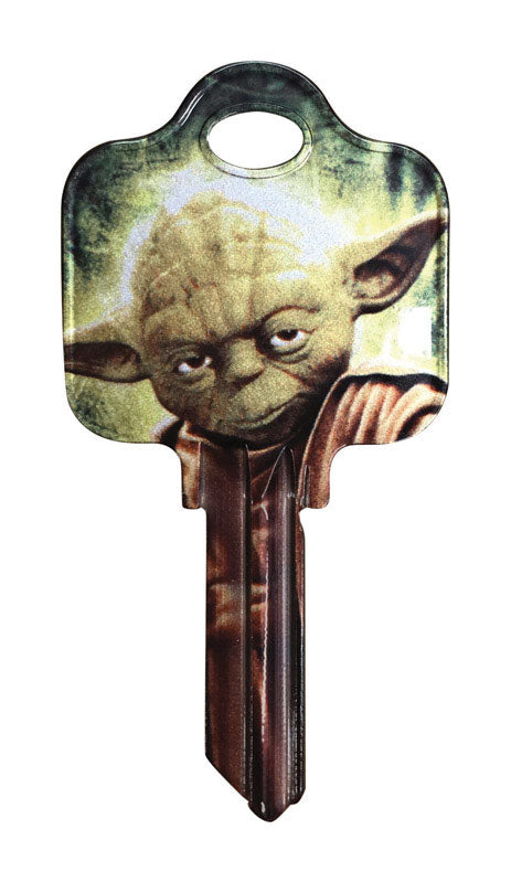 HILLMAN Star Wars Yoda House/Padlock Universal Key Blank SC1 Single, Pack of 5