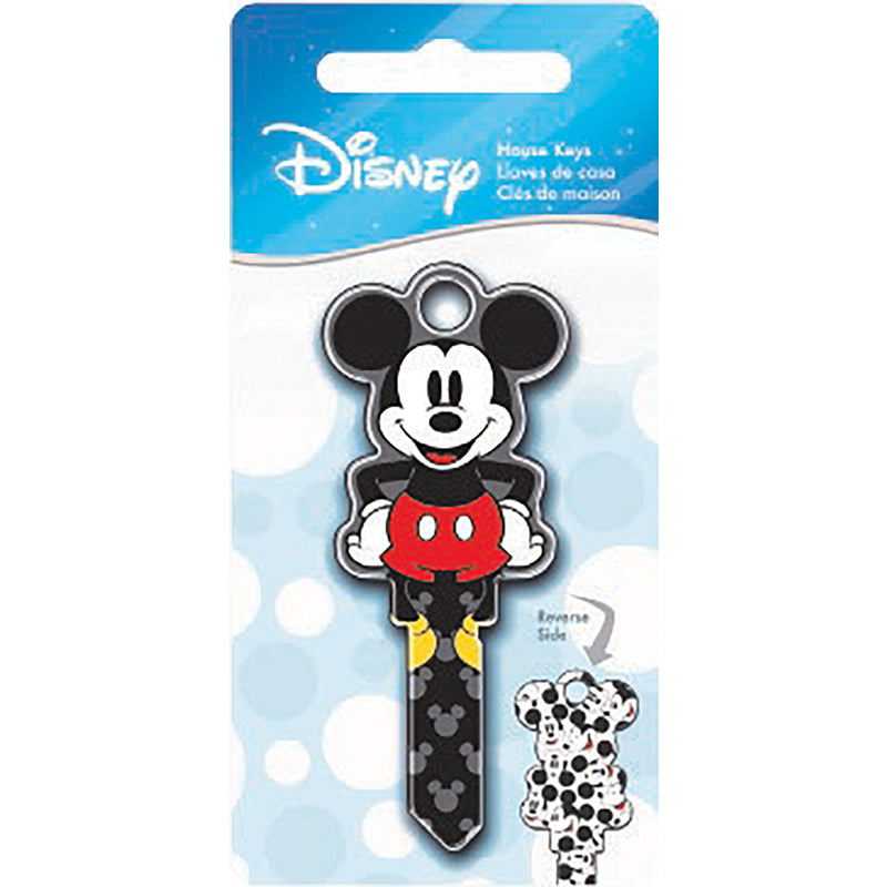 HILLMAN Disney Mickey Mouse House/Padlock Universal Key Blank SC1 Double, Pack of 5
