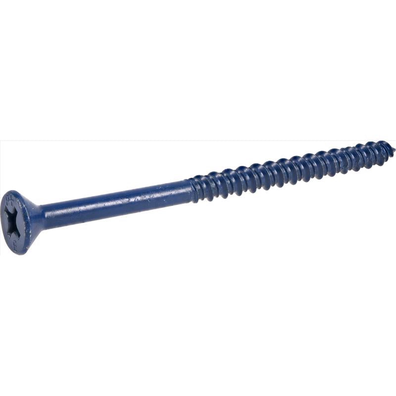 HILLMAN 1/4 in. D X 3-3/4 in. L Steel Flat Head Concrete Screw Anchor 100 pk