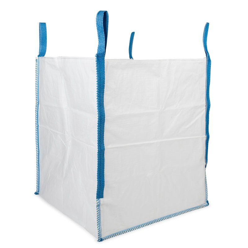 Halsted Builders Bag 200 gal White Plastic Open Top Garbage Can