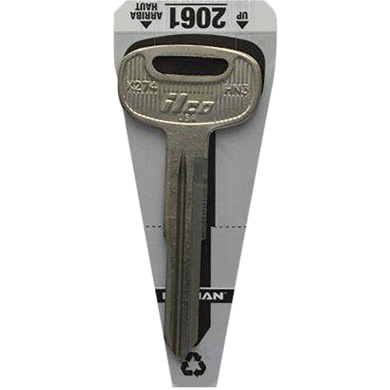 HILLMAN KeyKrafter Automotive Key Blank 2061 Double For Hino, Pack of 4