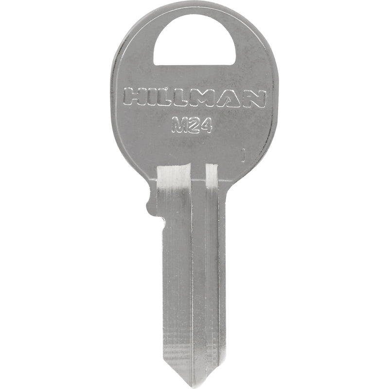 HILLMAN KeyKrafter Universal House/Office Key Blank 2056 Single Silver, Pack of 4