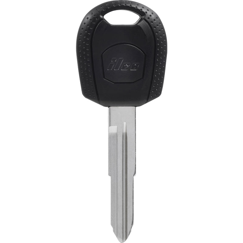 HILLMAN KeyKrafter Universal House/Office Key Blank 2046 Double For Kia Locks Black/Silver, Pack of 4