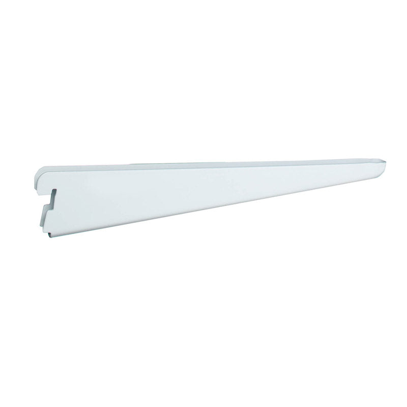 Organized Living Freedom Rail 2 in. H X 0.5 in. W X 12.5 in. L Epoxy Coated Steel Wood Bracket, Pack of 10