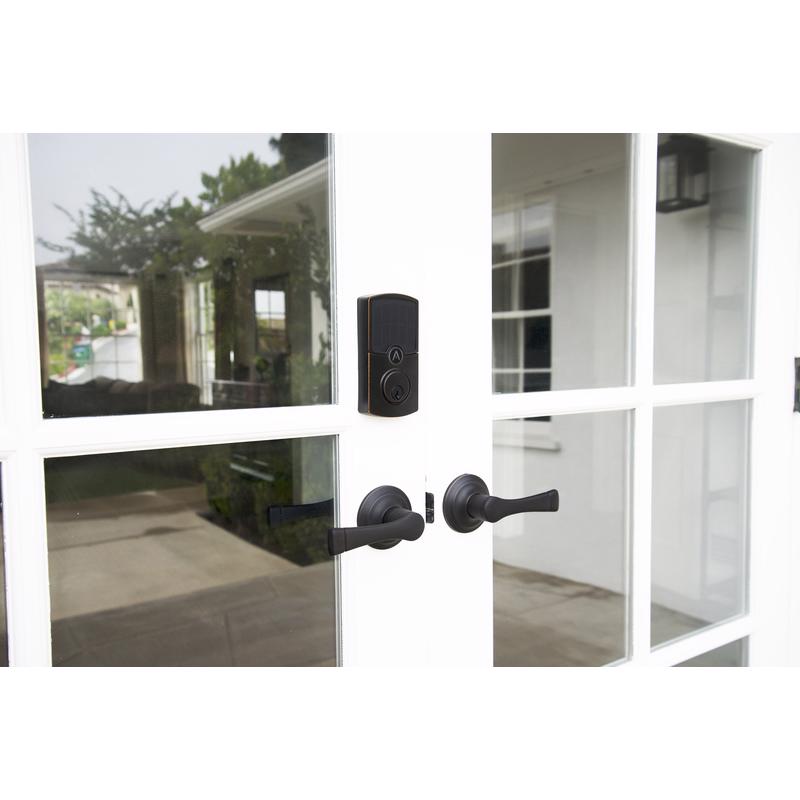 Hampton ARRAY Cooper Tuscan Bronze Zinc Wi-Fi Deadbolt