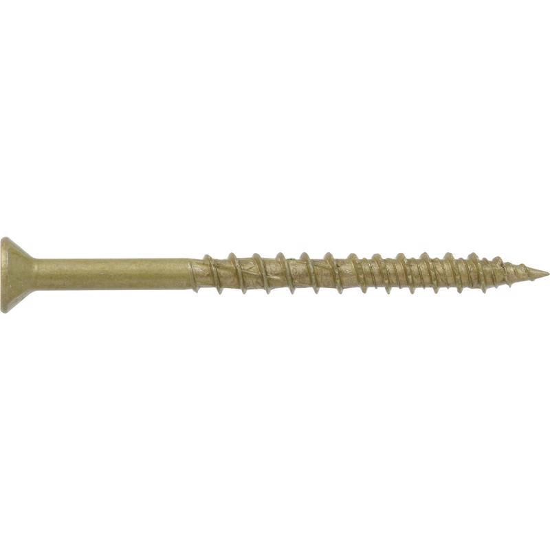 HILLMAN Power Pro No. 10 Ga. X 2-1/2 in. L Star Flat Head Coarse Multi-Material Screws