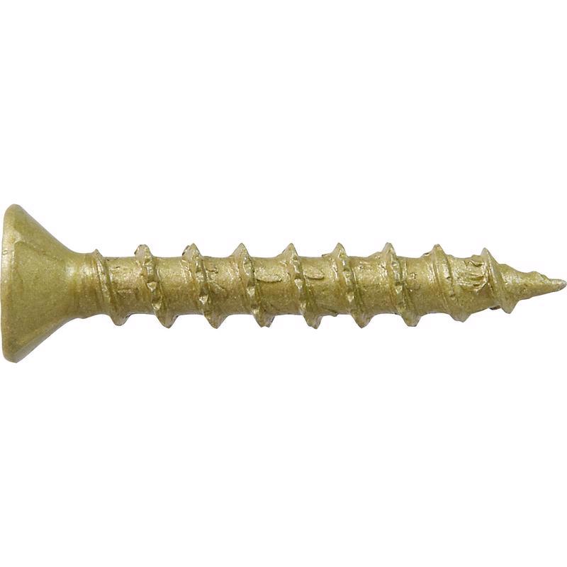 HILLMAN Power Pro No. 10 Ga. X 1-1/4 in. L Star Flat Head Coarse Multi-Material Screws