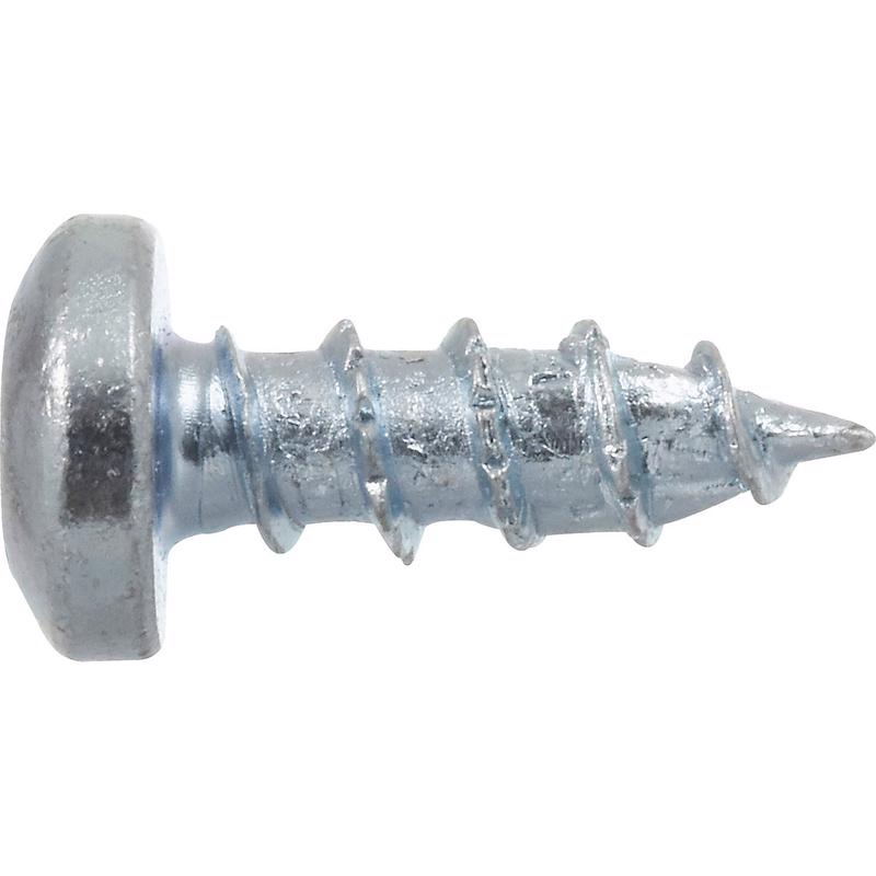 HILLMAN PowerPro No. 8 Ga. X 1/2 in. L Star Pan Head Coarse Multi-Material Screws, Pack of 5