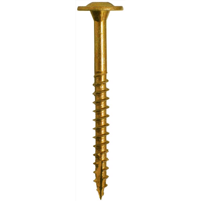 GRK Fasteners No. 8 X 2-1/2 in. L Star Climatek W-Cut Cabinet Screws 100 pk