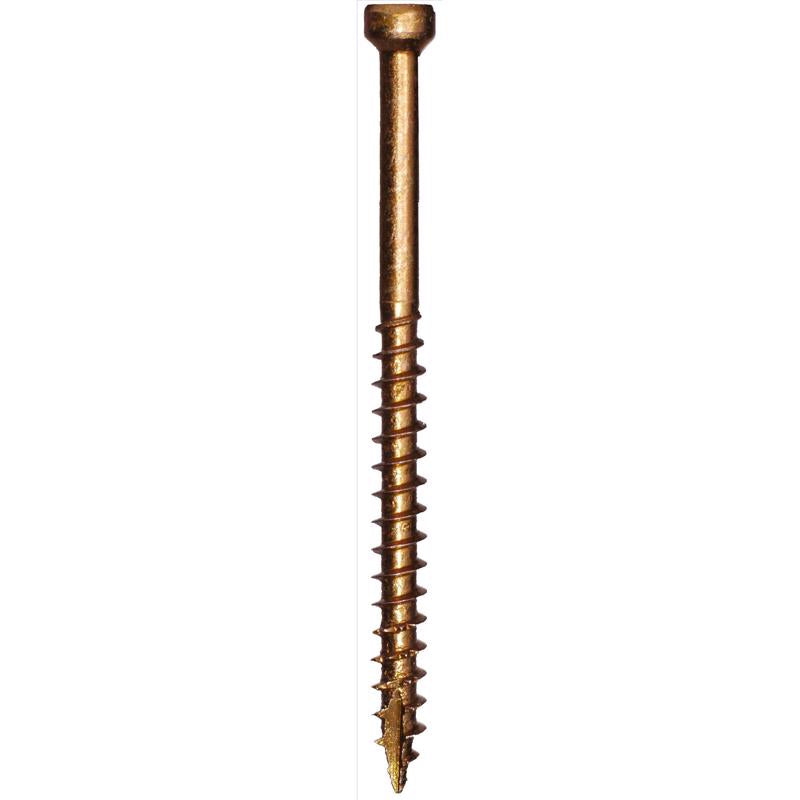 GRK Fasteners No. 8 in. X 2-1/2 in. L Star Trim Head W-Cut Trim Screws