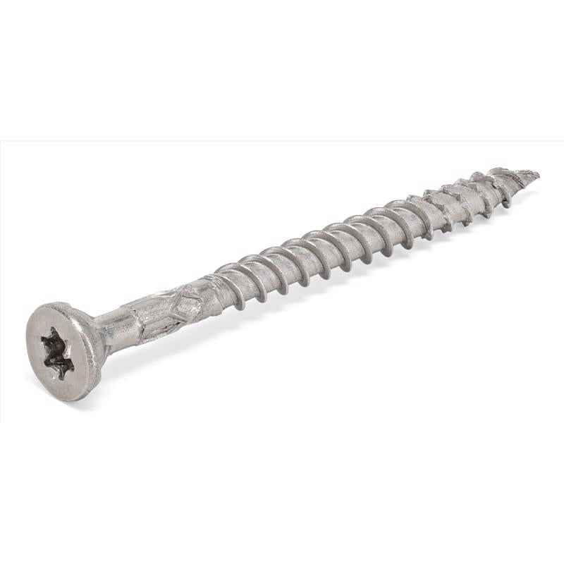 HILLMAN Power Pro No. 10 X 3 in. L Star Coarse Exterior Wood Screw 25 pk