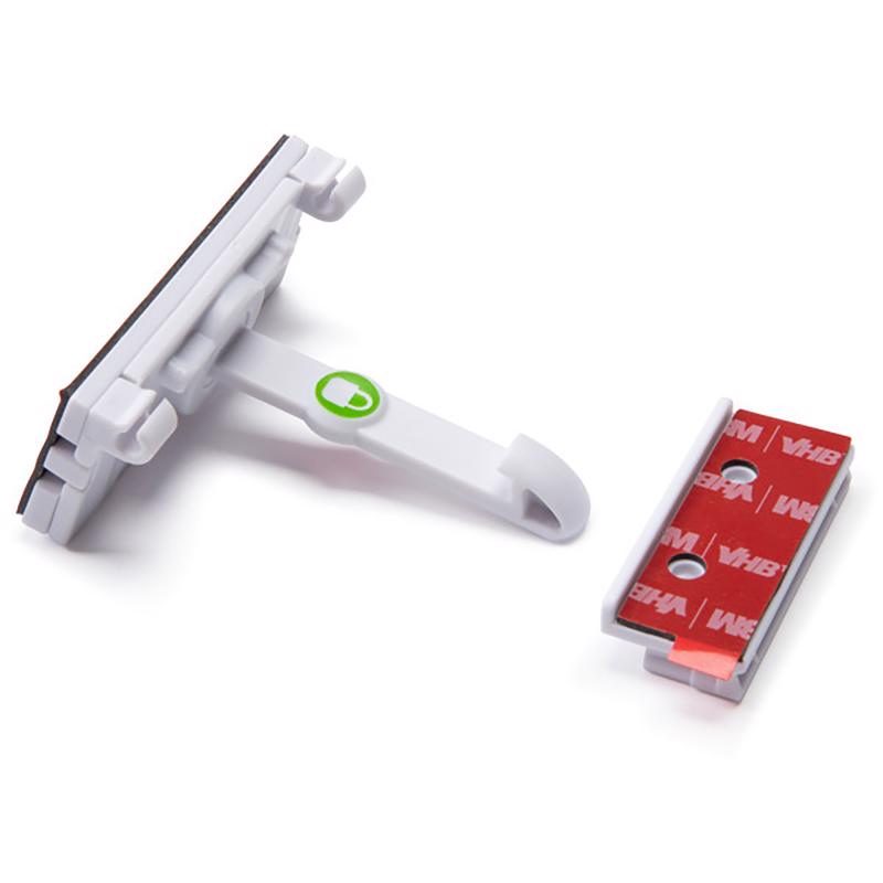 Safety 1st White Plastic Cabinet Catches 4 pk