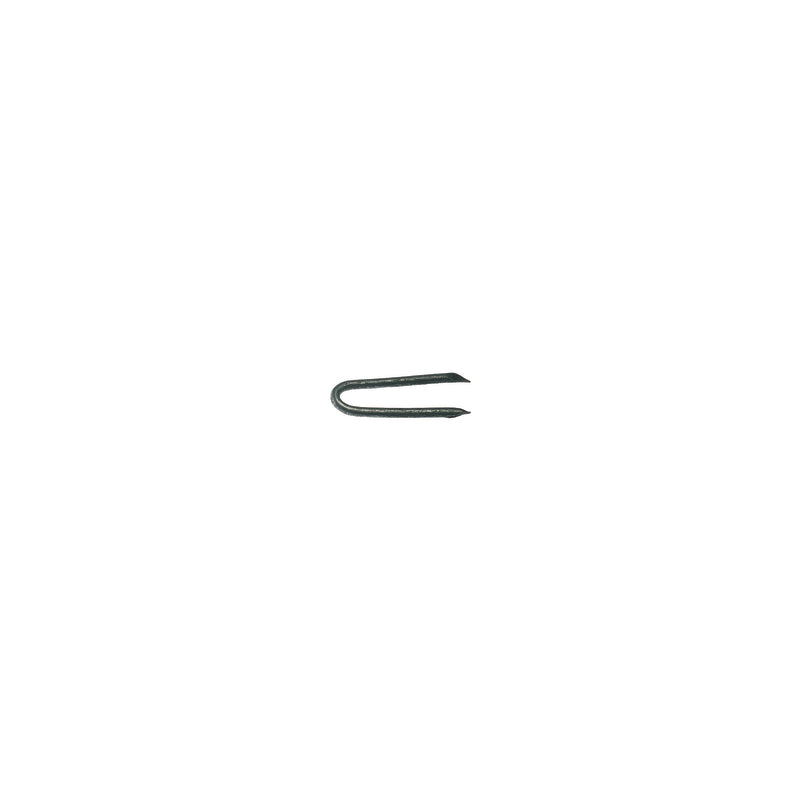 Grip-Rite No. 9 X 1/4 in. W X 1-1/4 in. L Hot-Dipped Galvanized Steel Fence Staples 9 Ga. 87 pk 1 lb, Pack of 12