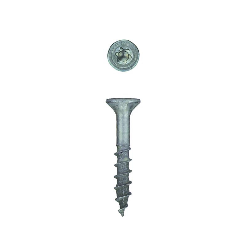 SPAX Multi-Material No. 14 Label X 1-1/2 in. L T30+ Flat Head Serrated Construction Screws, Pack of 5