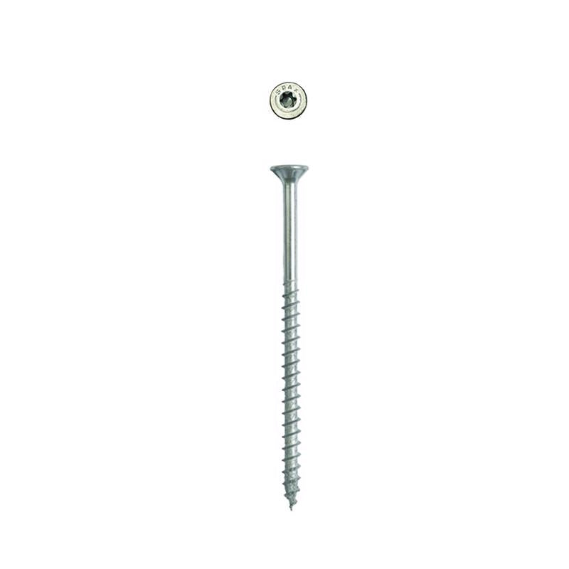 SPAX Multi-Material No. 10 Label X 3-1/2 in. L T-20+ Flat Head Serrated Construction Screws
